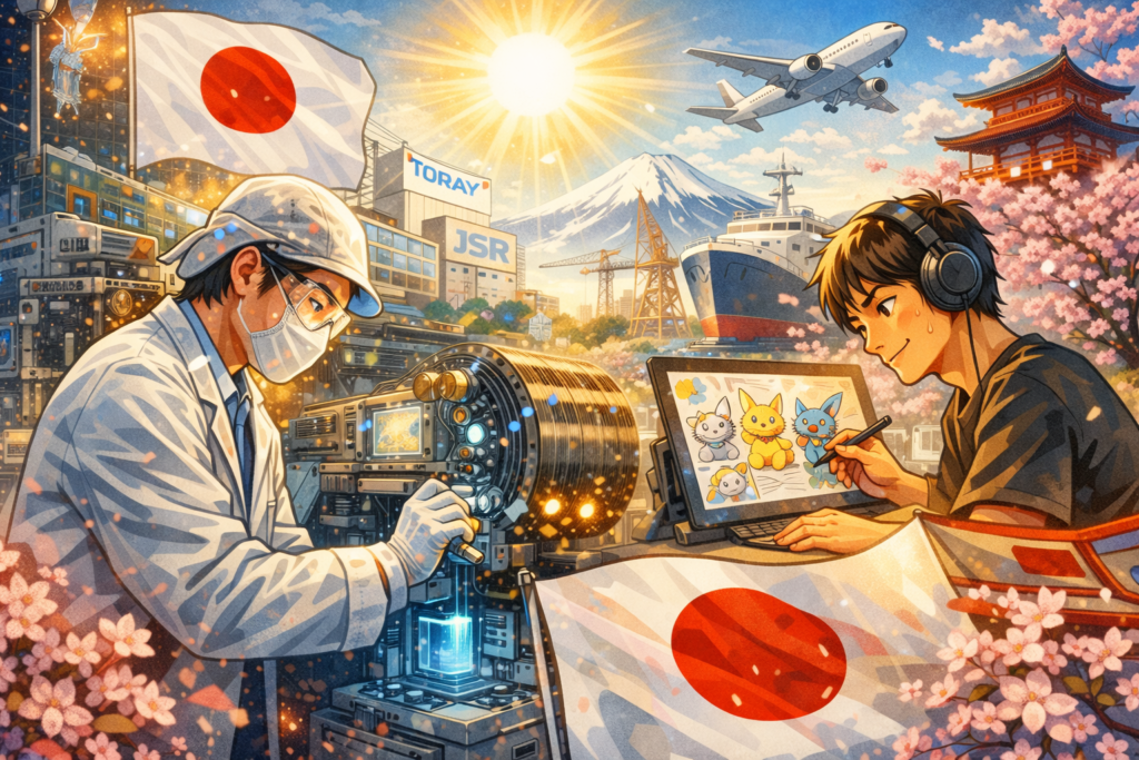 地道な、または他人と違うあなたが、日本ブランドです。